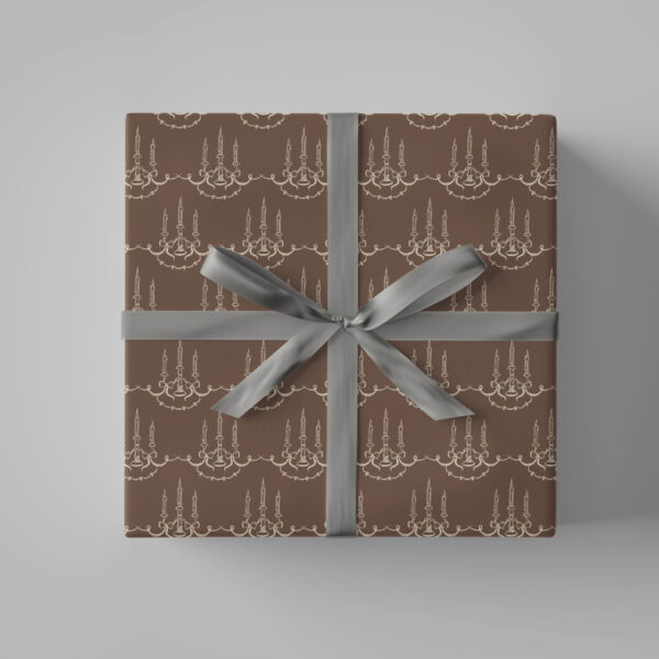 Упаковочная бумага «CANDLES»