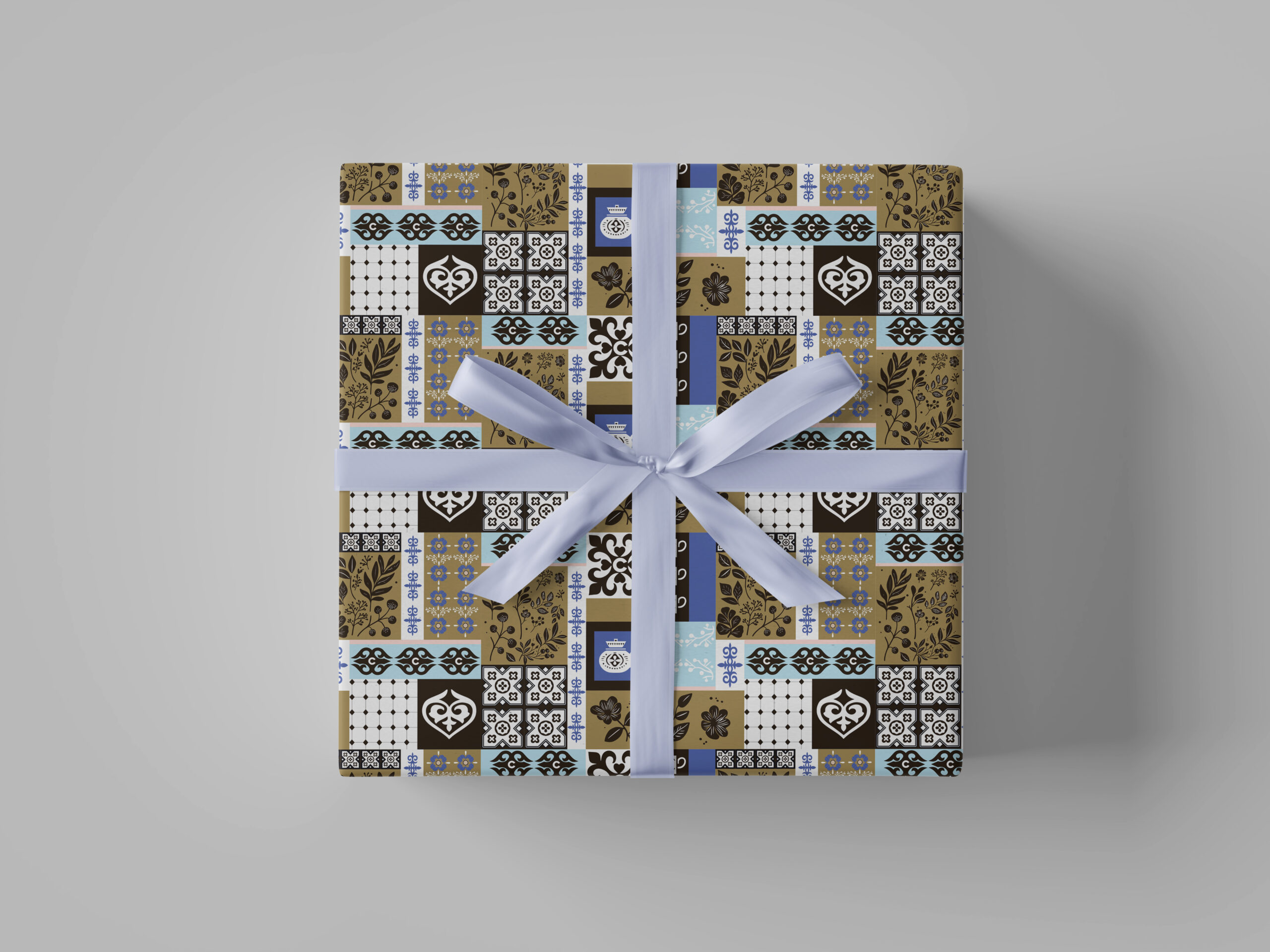 Упаковочная бумага «COFFEE FALL»