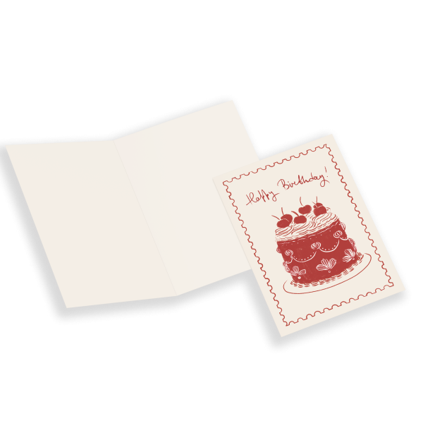 ПРАЗДНИЧНЫЙ ТОРТ (красный)