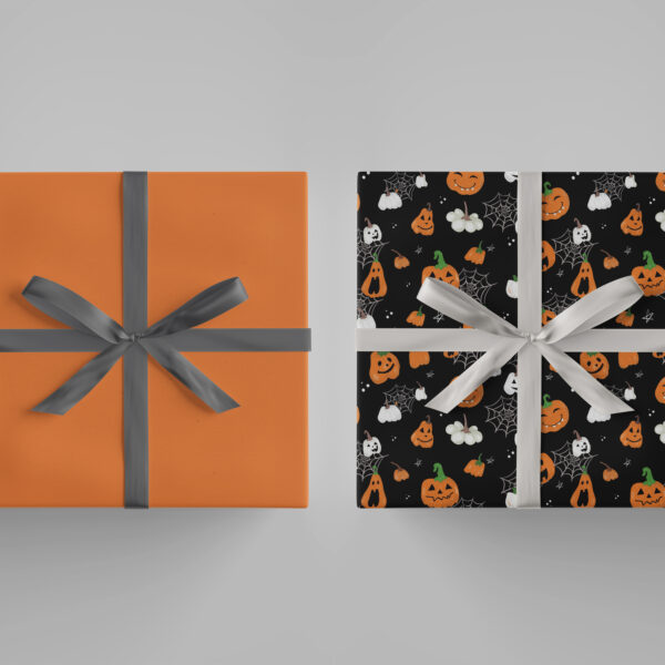Упаковочная бумага «HALLOWEEN»