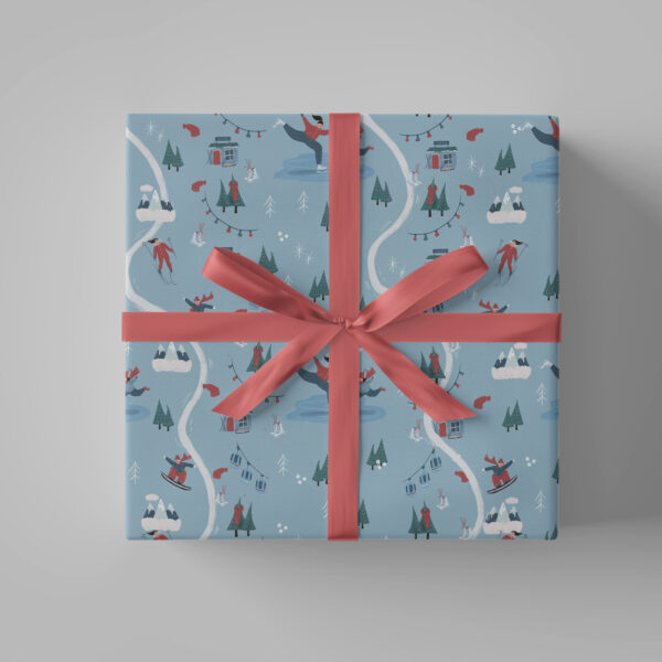 Упаковочная бумага «WINTER»