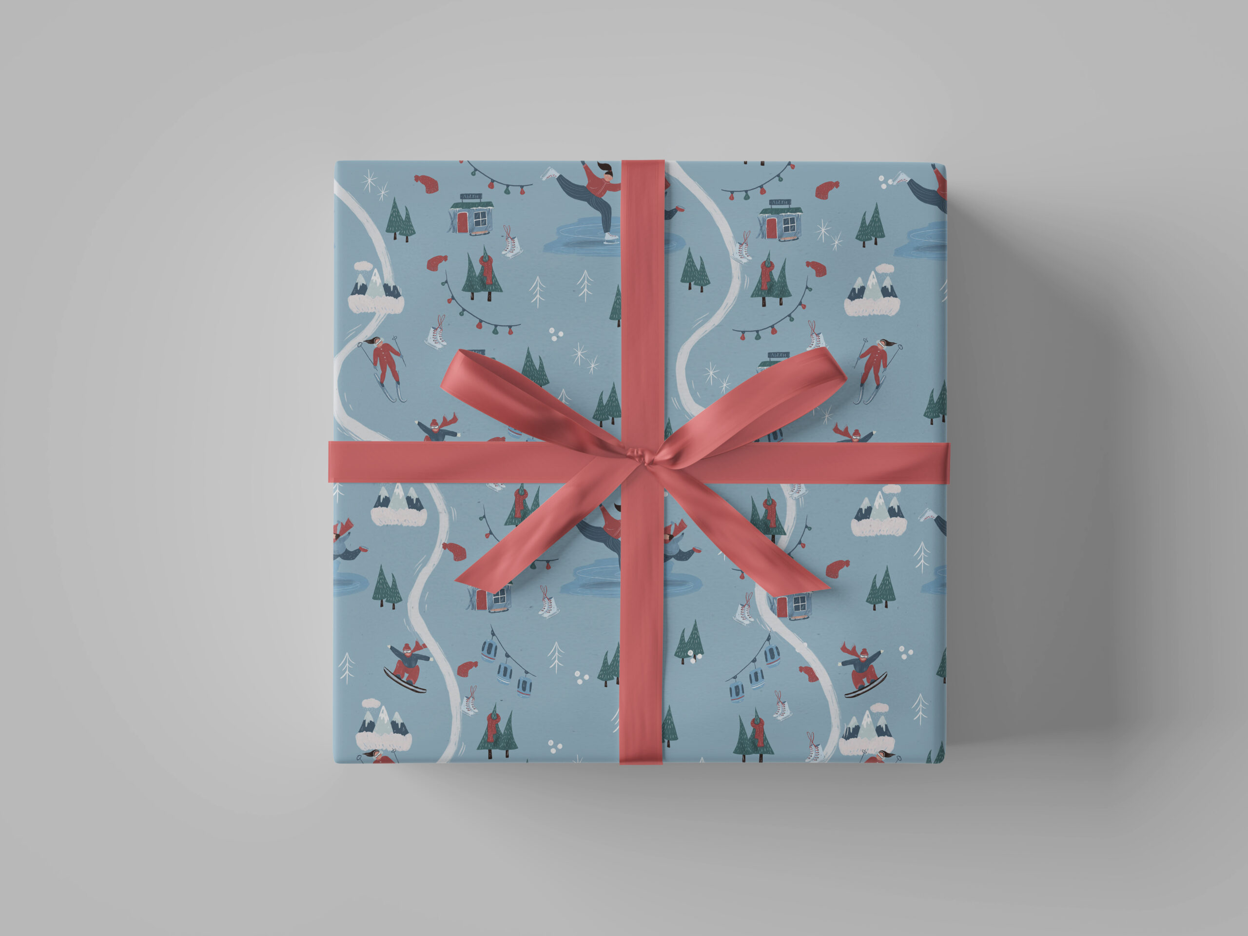 Упаковочная бумага «WINTER»