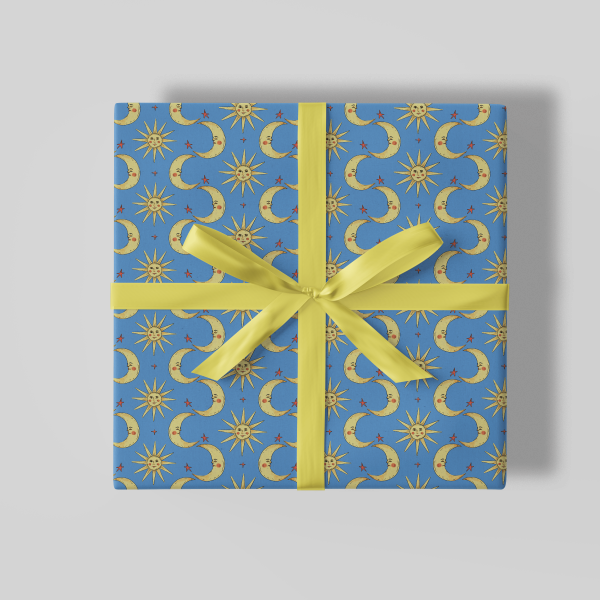 Упаковочная бумага «SOLNZE I LUNA»
