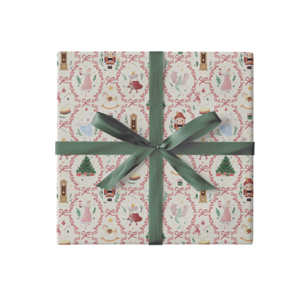 Упаковочная бумага «HAPPY SCHELKUNCHIK»