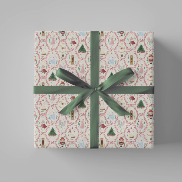 Упаковочная бумага «HAPPY SCHELKUNCHIK»