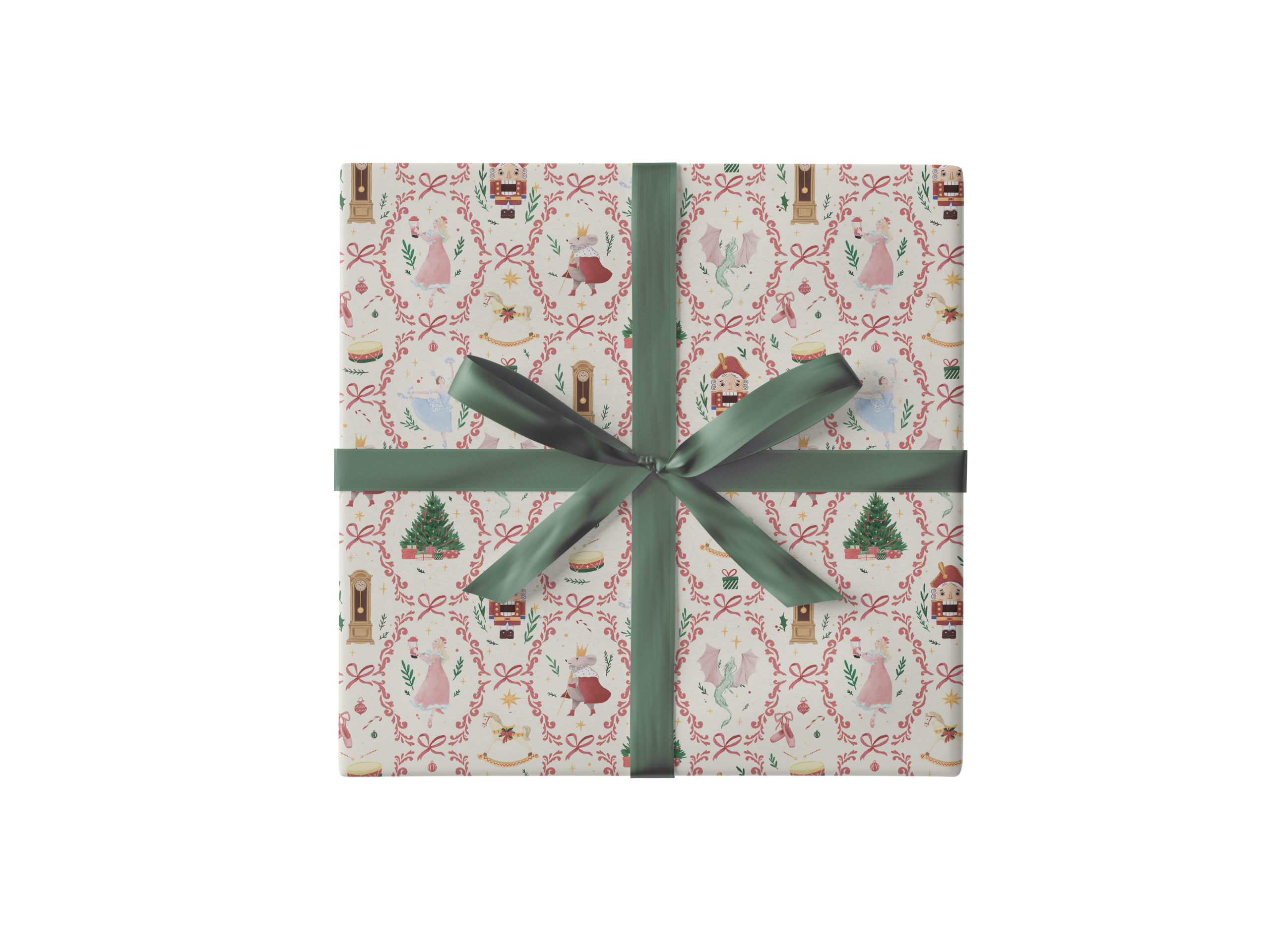 Упаковочная бумага «HAPPY SCHELKUNCHIK»